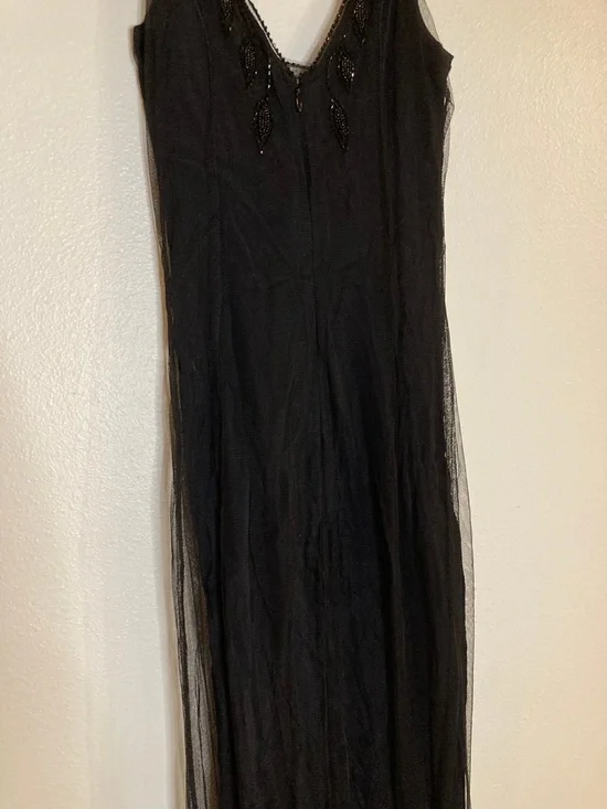 French connection mesh beaded sleeveless dress - Picture 7 of 12